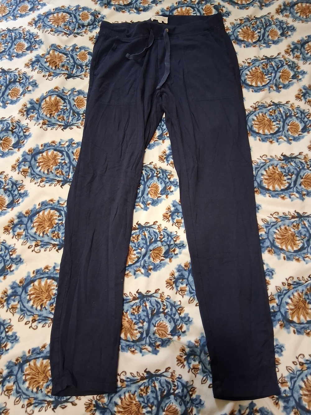 Lou & Grey Navy Drawstring Lounge Pants